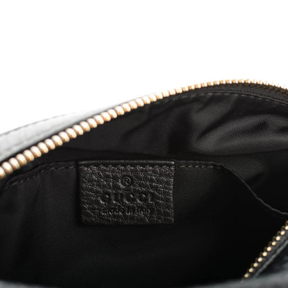 Gucci Pebbled Calfskin Soho Medium Cosmetic Case Black 7 of 8