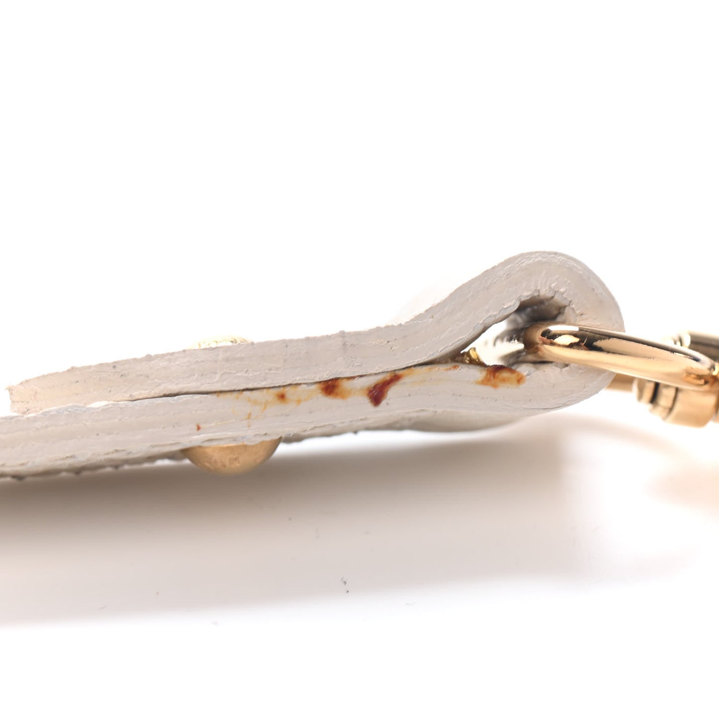 Calfskin 16mm Adjustable Shoulder Strap Creme