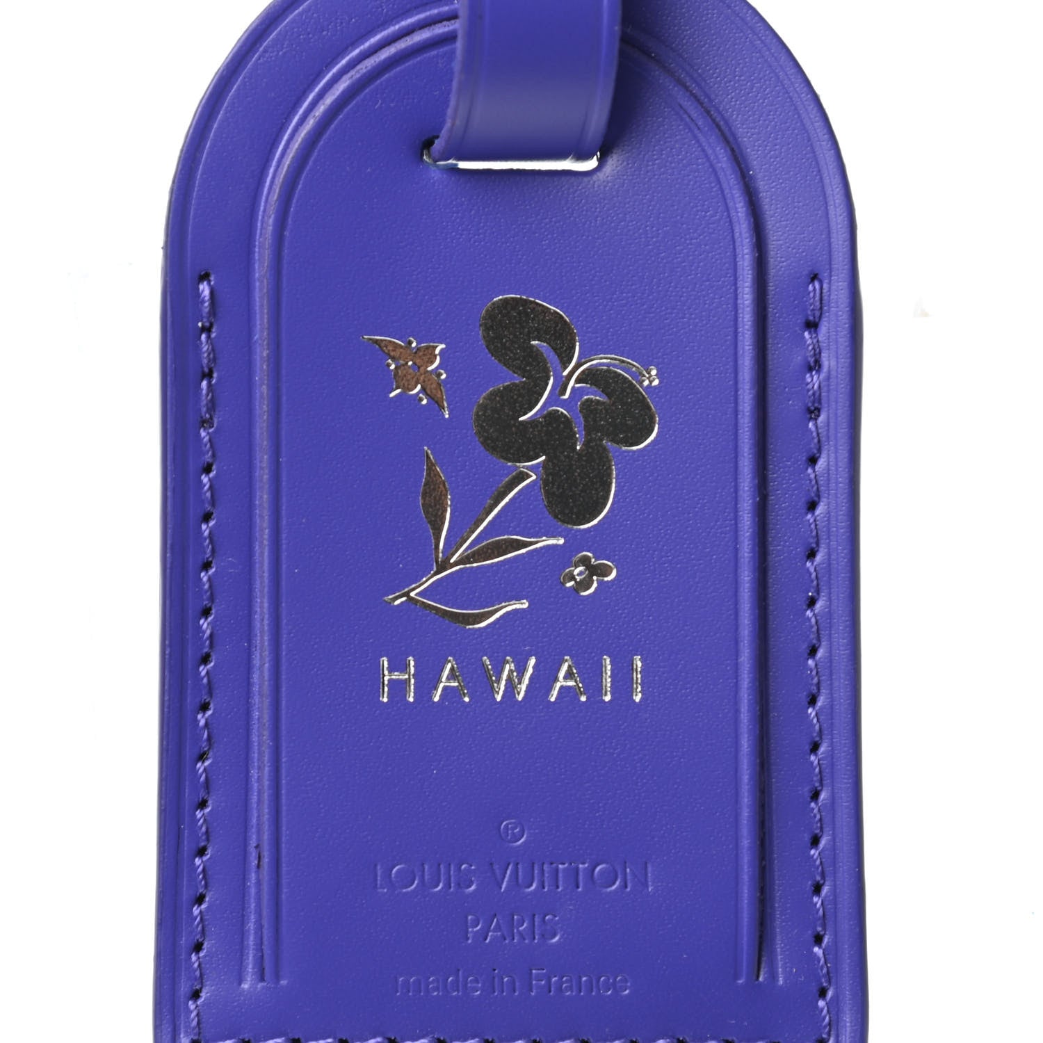 Louis Vuitton Calfskin Hawaii Luggage Tag Figue 3 of 3