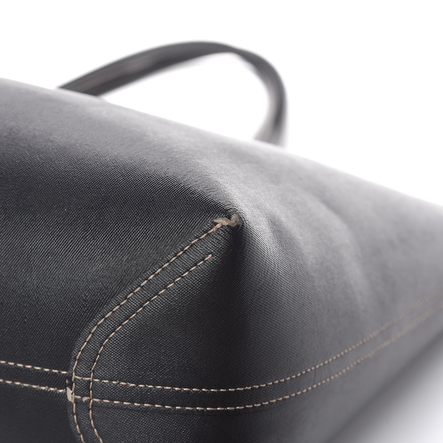 Calfskin GG Supreme Monogram Medium Reversible Tote Black