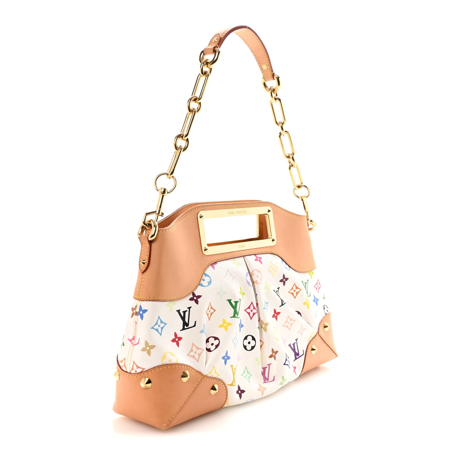 Monogram Multicolor Judy MM White