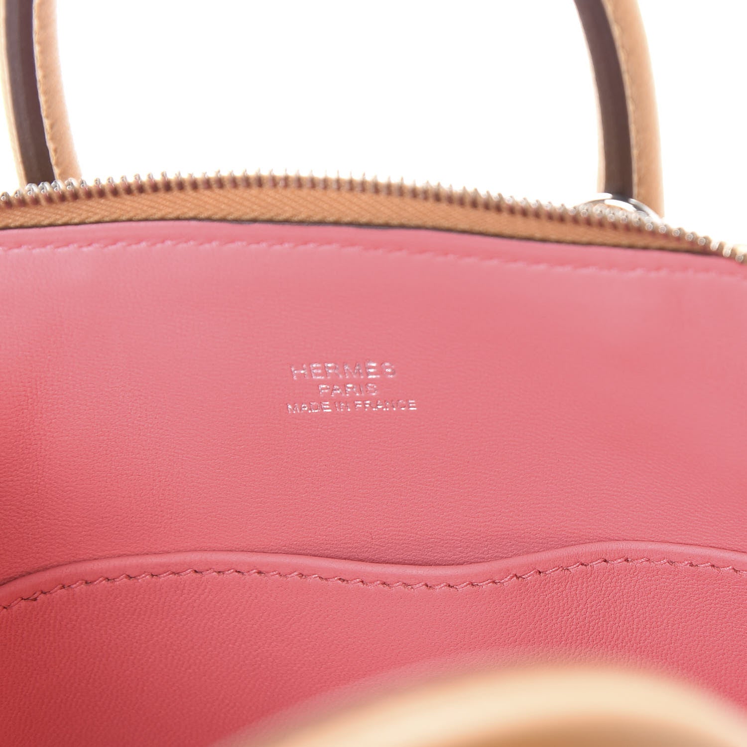 Hermes Evercolor Mini 1923 Bolide Caramel Rose D'Ete 5 of 12