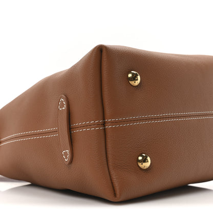 Louis Vuitton Grained Calfskin Low Key Hobo PM Cognac 9 of 10