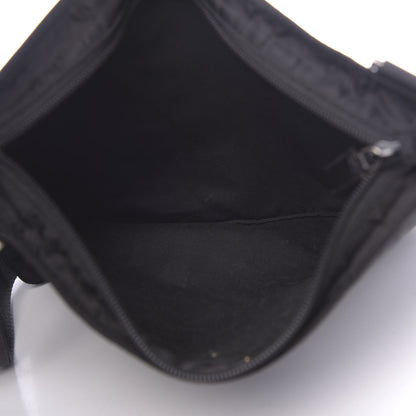 Prada Nylon Vela Flat Messenger Bag Black 5 of 10