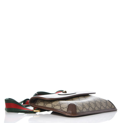 Gucci GG Supreme Monogram Neo Vintage Web Belt Bag Brown 4 of 11