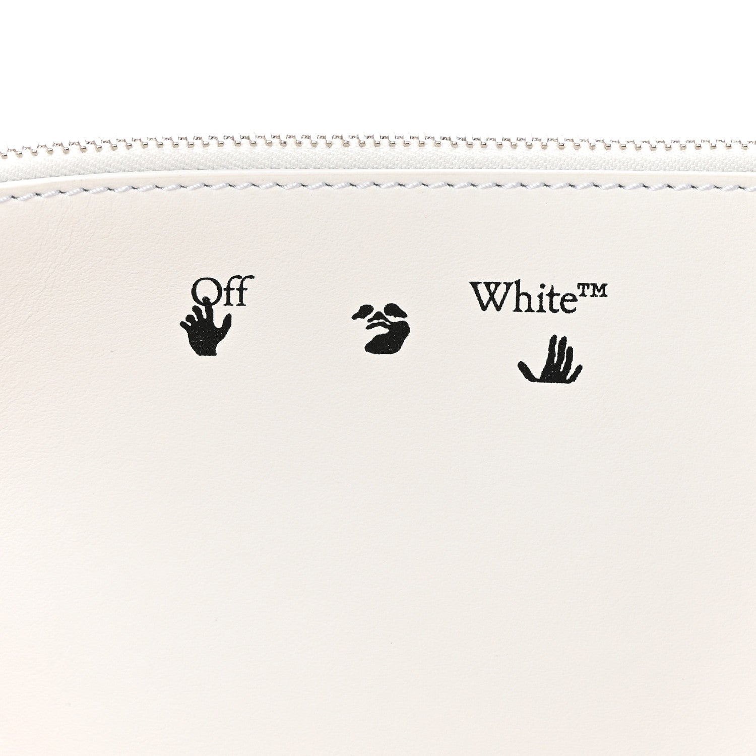 Off-White Coated Canvas Arrow Print Day Off Tote Bag White 7 of 14