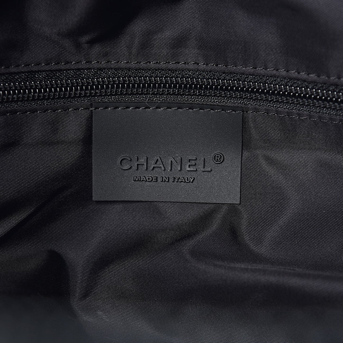 Nylon Sport Logo Duffel Black Blue