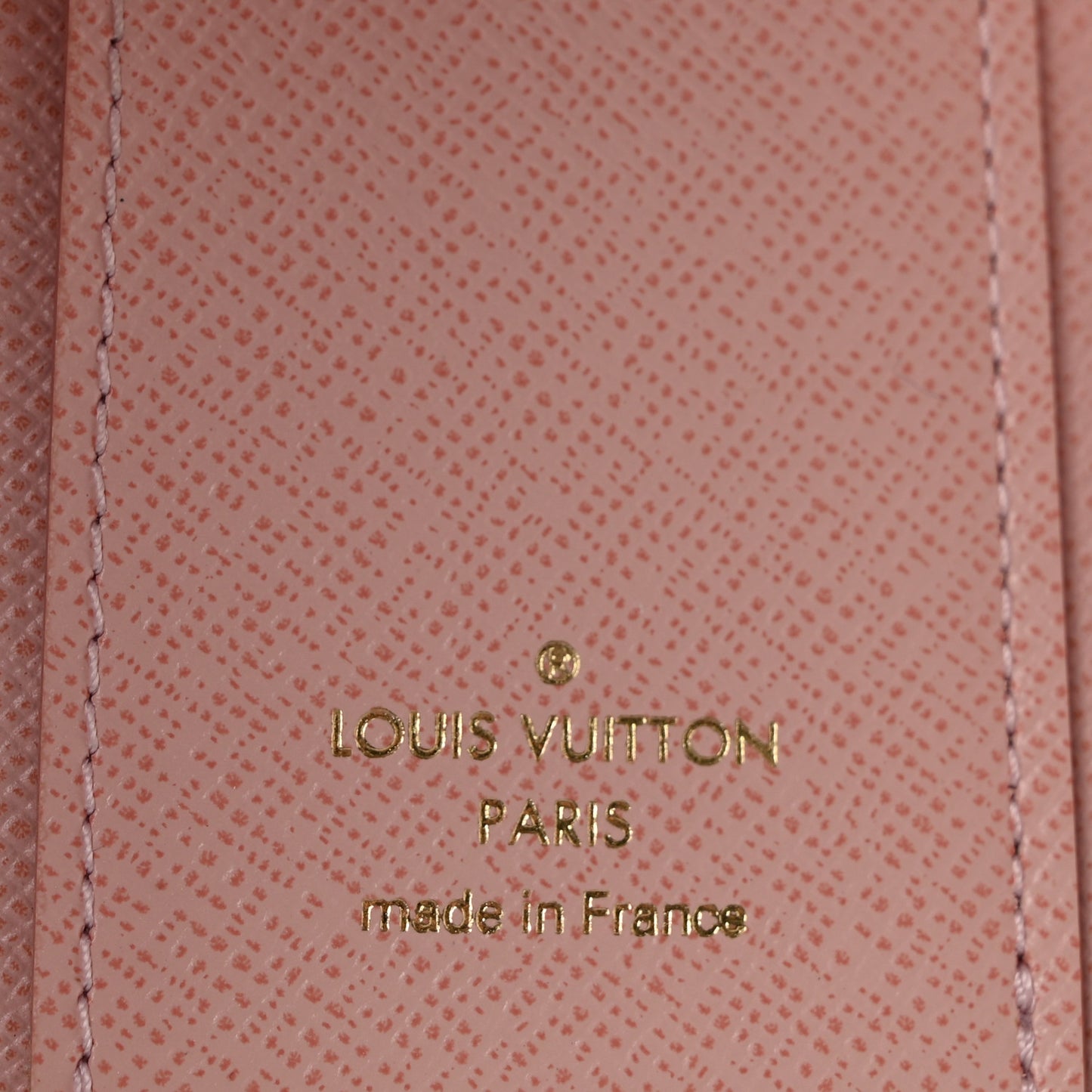 Monogram Zoe Wallet Rose Ballerine