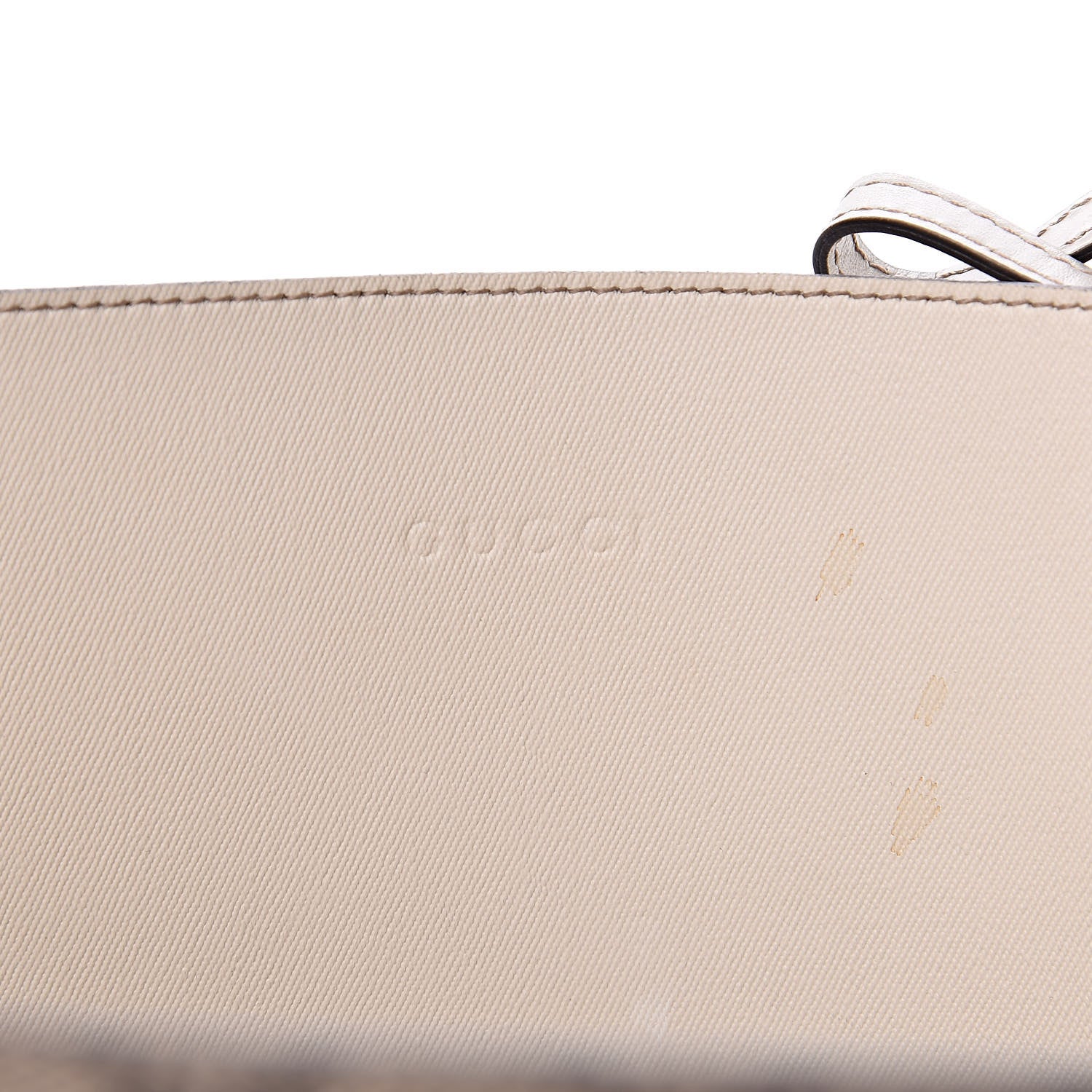 Gucci GG Supreme Monogram Medium Reversible Tote Beige White 9 of 16