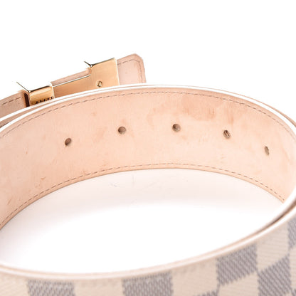 Louis Vuitton Damier Azur LV Initiales Belt 95 38 5 of 12