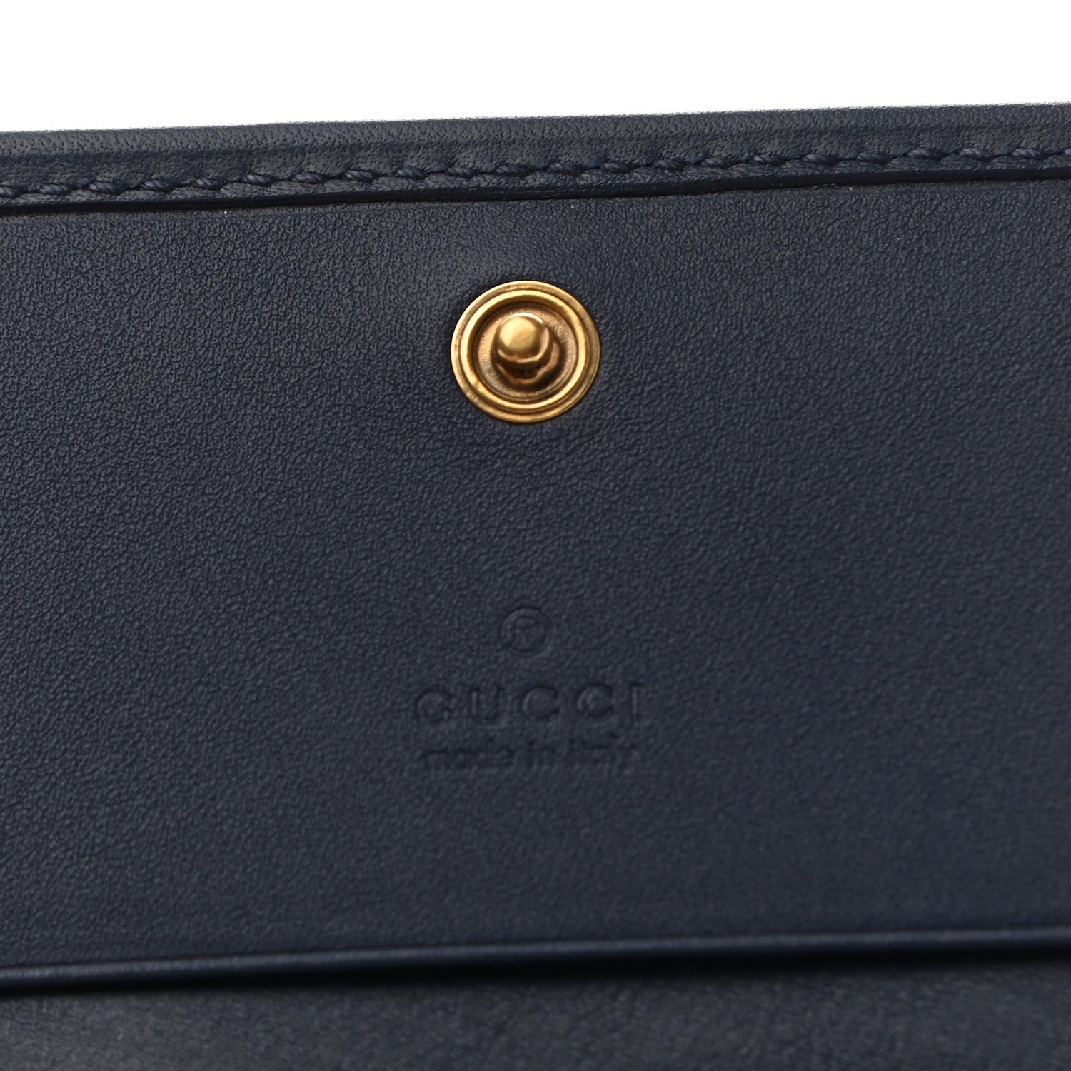 Gucci Canvas Flora Floral Trapuntata Zumi Card Case Wallet Great White Multicolor Blue Agata 6 of 8