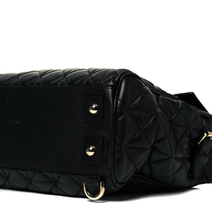 Mulberry Nappa Quilted Medium Cara Delevingne Convertible Bag Black 9 of 9