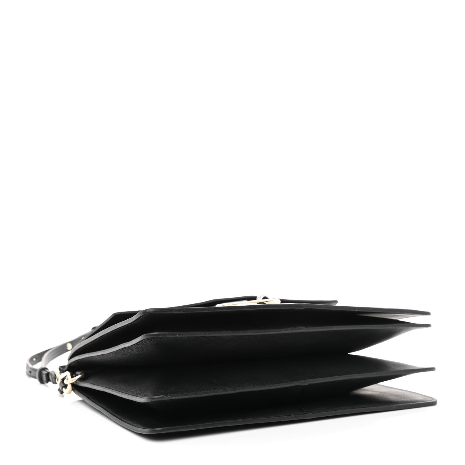 Chloe Calfskin Medium Faye Shoulder Bag Black 4 of 12