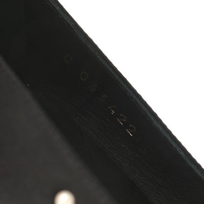 Chanel Satin Pearl Patent Cap Toe Pumps 38 Black 8 of 8