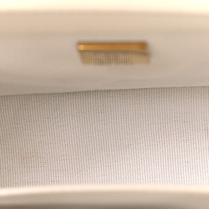Chanel Caviar Quilted Small Boy Flap White 5 of 12