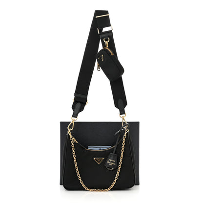 Prada Nylon Re-Edition 2005 Shoulder Bag Black 12 of 12