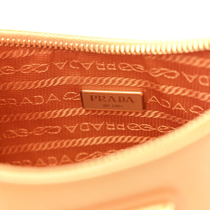 Prada Saffiano Lux Mini Re-Edition Shoulder Bag Arancio 6 of 10