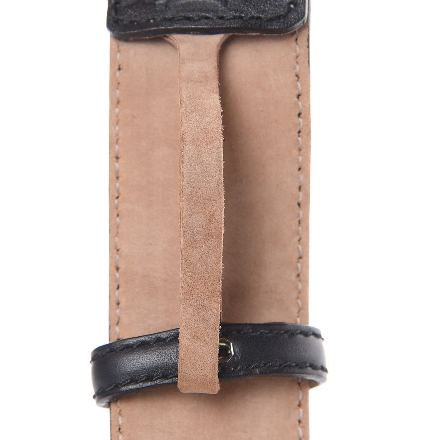 Guccissima Interlocking G Belt 95 38 Black
