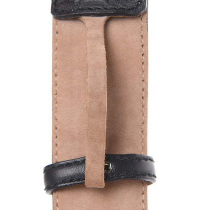 Gucci Guccissima Interlocking G Belt 95 38 Black 8 of 8