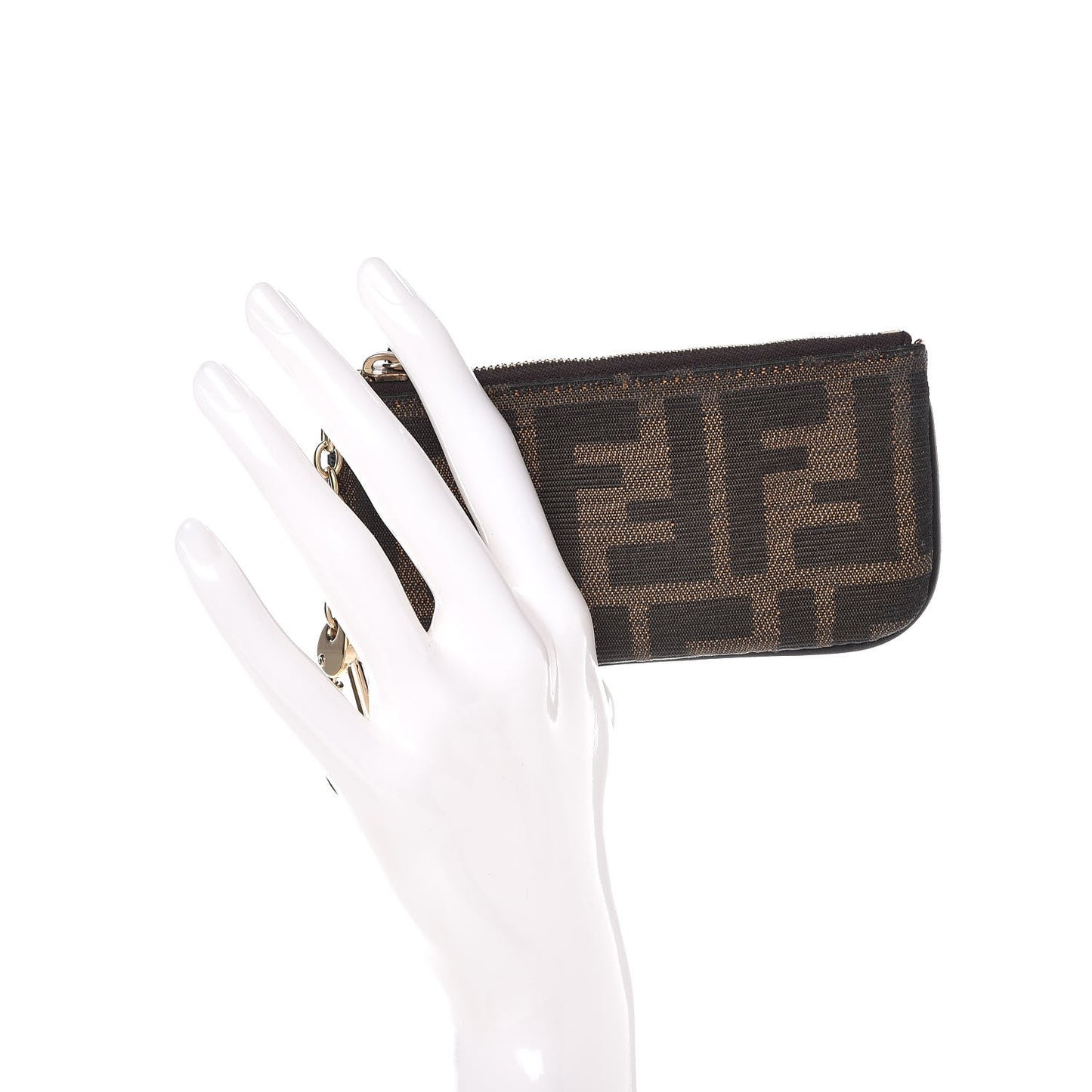 Zucca Coin Pouch Key Case Tobacco