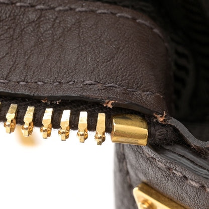 Prada Vitello Daino Bauletto Caffe 10 of 13