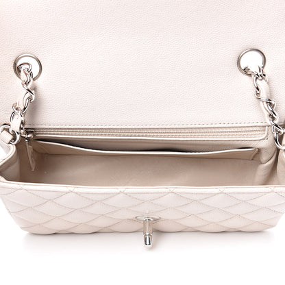 Chanel Caviar Quilted Mini Rectangular Flap Ivory 5 of 11