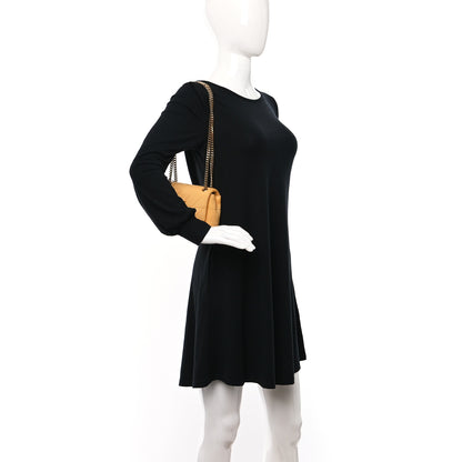 Saint Laurent Jersey Wool Patchwork Monogram Mini Jamie Baguette Yellow 3 of 9