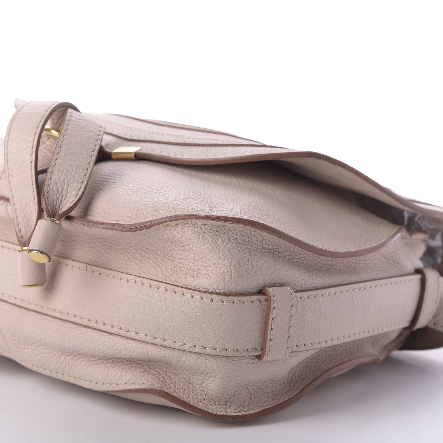 Chloe Calfskin Medium Marcie Round Crossbody Bag Blush Nude 7 of 9