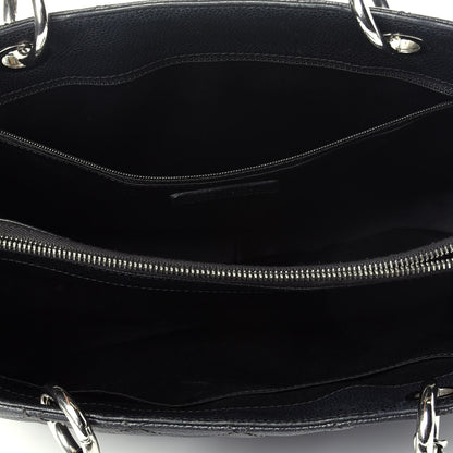 Chanel Caviar Quilted Grand Shopping Tote GST Black 5 of 9