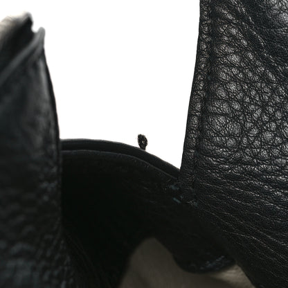Khaite Pebbled Sport Calfskin Studded Elena Black 14 of 16