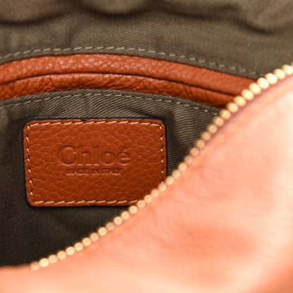 Chloe Calfskin Small Marcie Satchel Tan 6 of 13