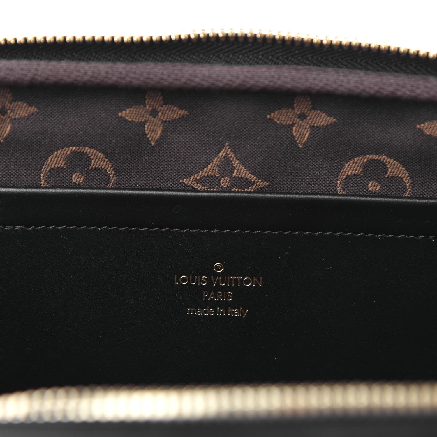Louis Vuitton Calfskin Monogram Embossed Utility Crossbody Black 8 of 9