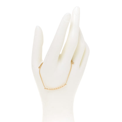 David Yurman 18K Yellow Gold Paveflex Station Bracelet 2 of 4