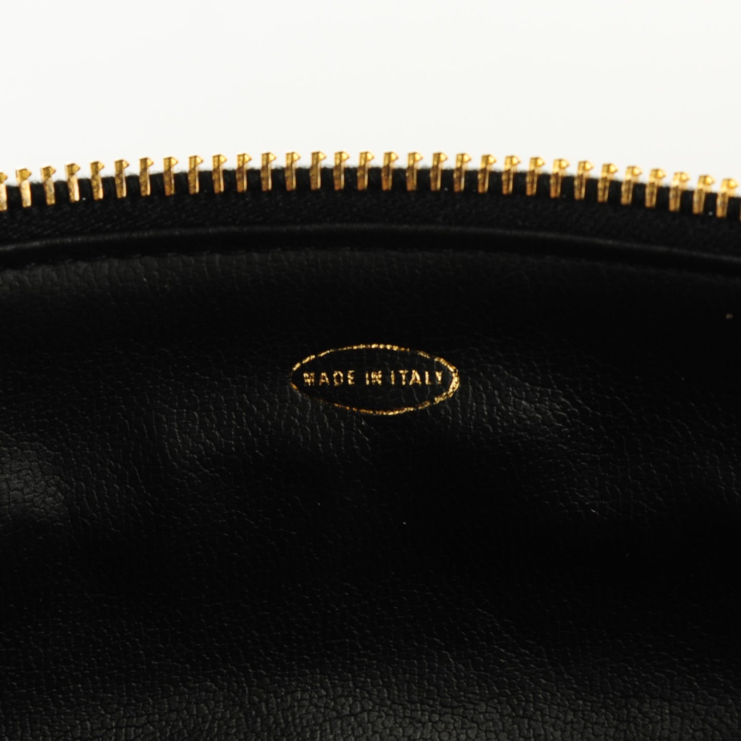 Calfskin Vanity Cosmetic Case Black