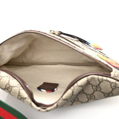 Gucci GG Supreme Monogram Courrier Belt Bag Beige New Acero 5 of 10