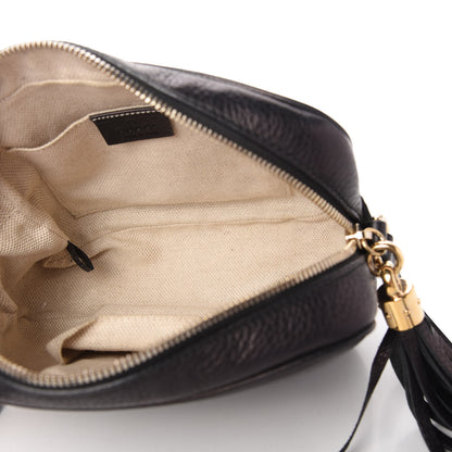 Gucci Pebbled Calfskin Small Soho Disco Bag Black 5 of 12