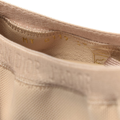 Christian Dior Micro Resille Academy Ballerina Flats 38 Nude 9 of 10