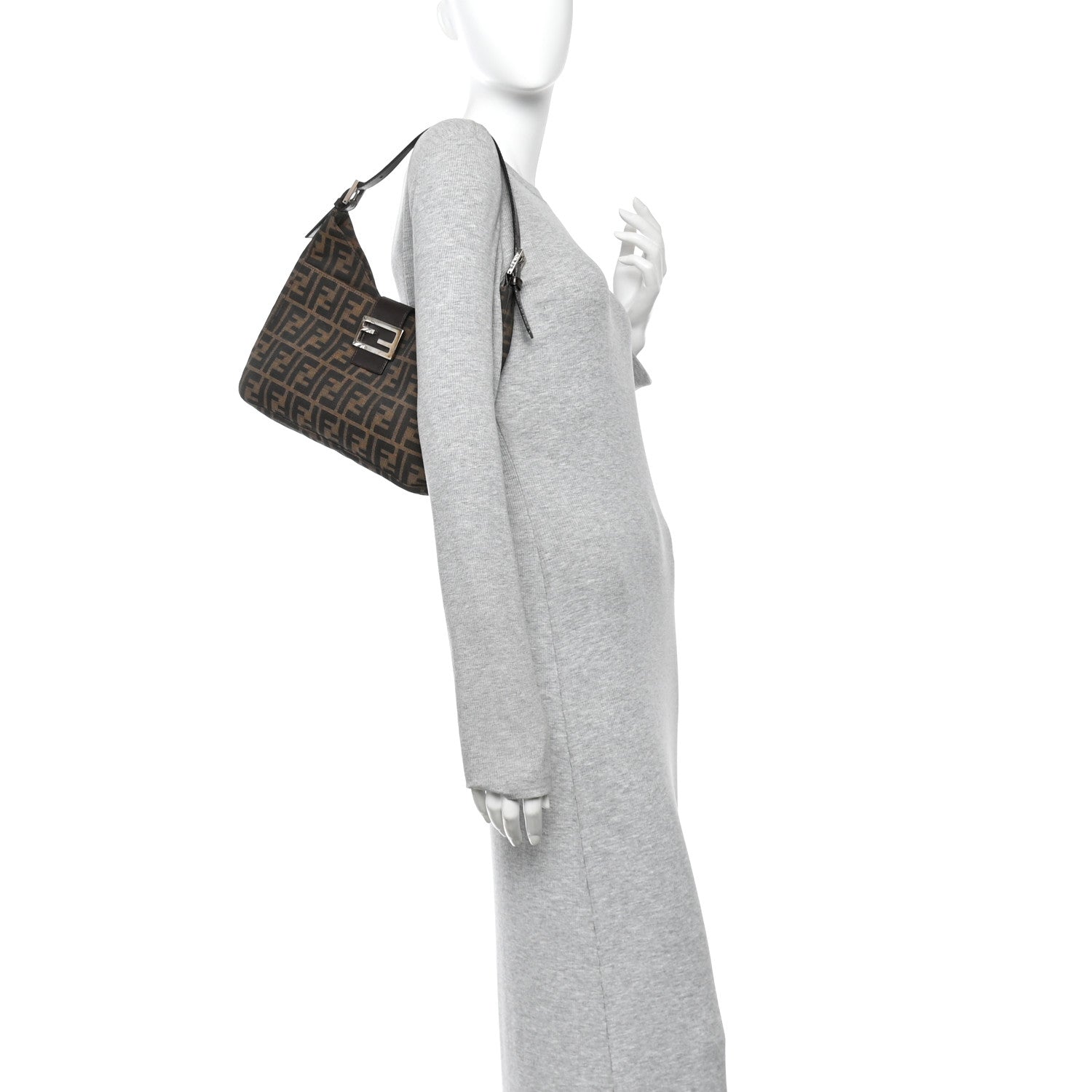 Fendi Zucca Hobo Tobacco 2 of 9