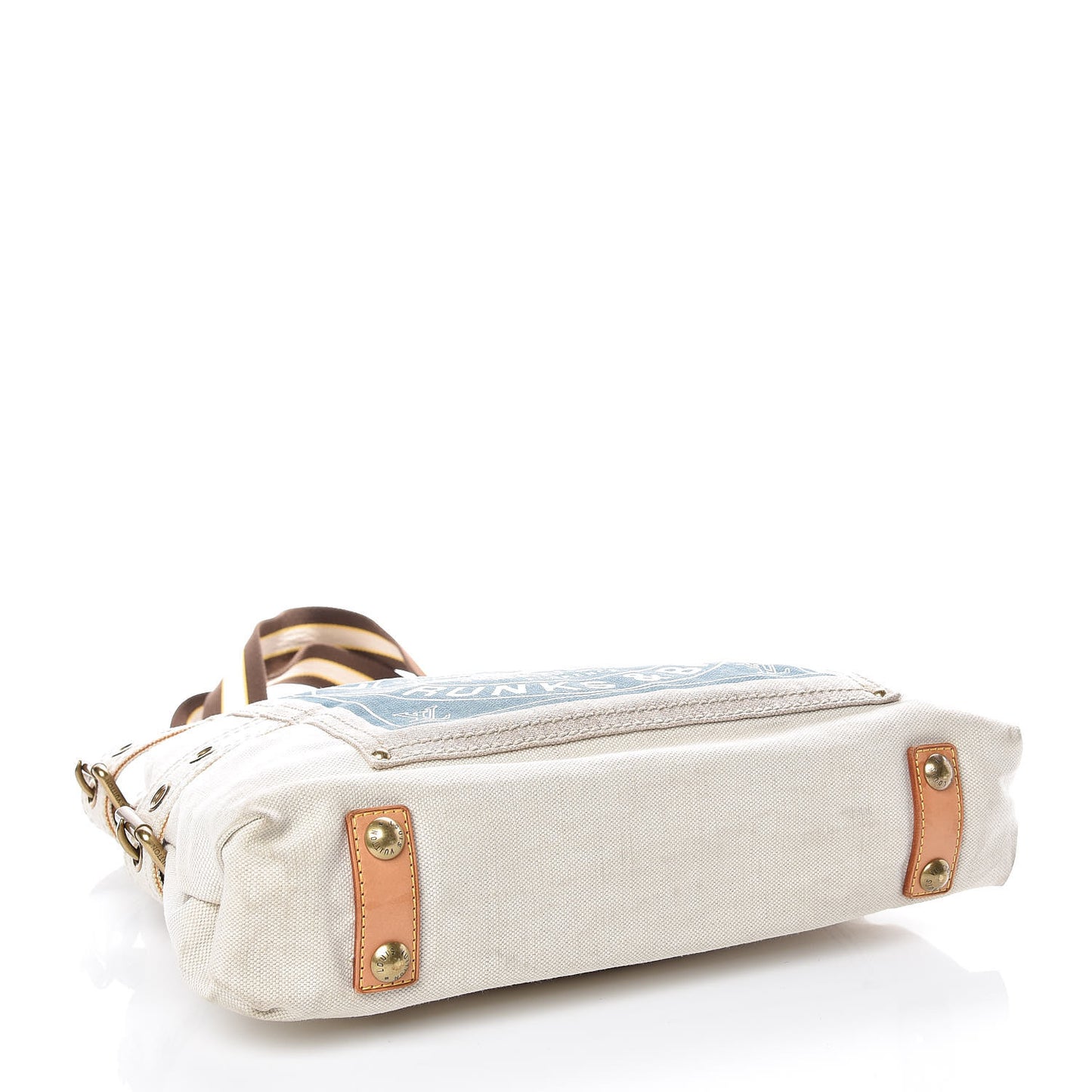 Toile Globe Shopper Cabas MM Blue