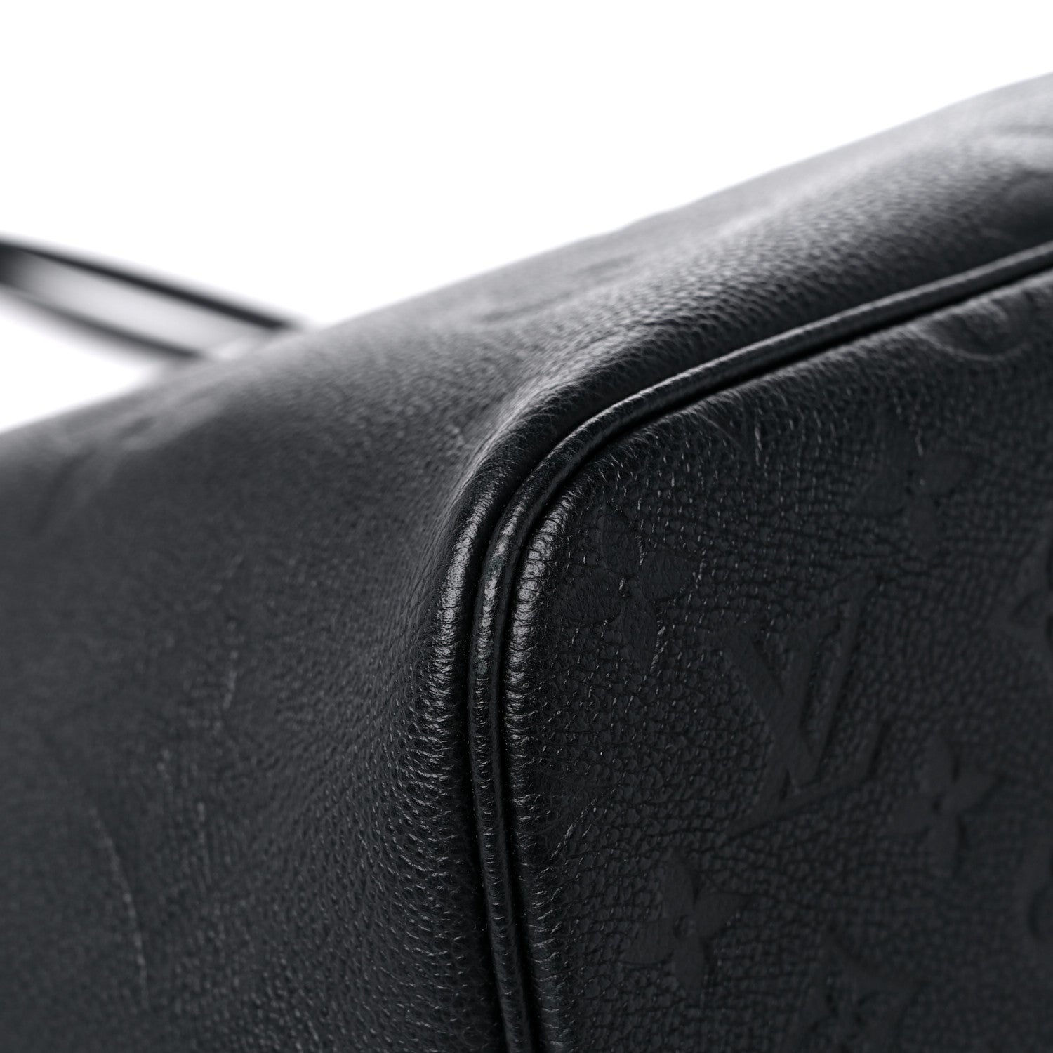 Louis Vuitton Empreinte Monogram Giant Neverfull MM Black 7 of 13