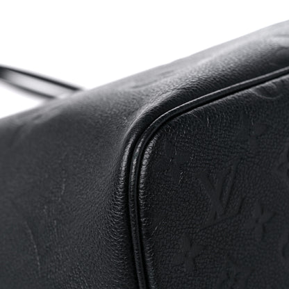 Louis Vuitton Empreinte Monogram Giant Neverfull MM Black 7 of 13