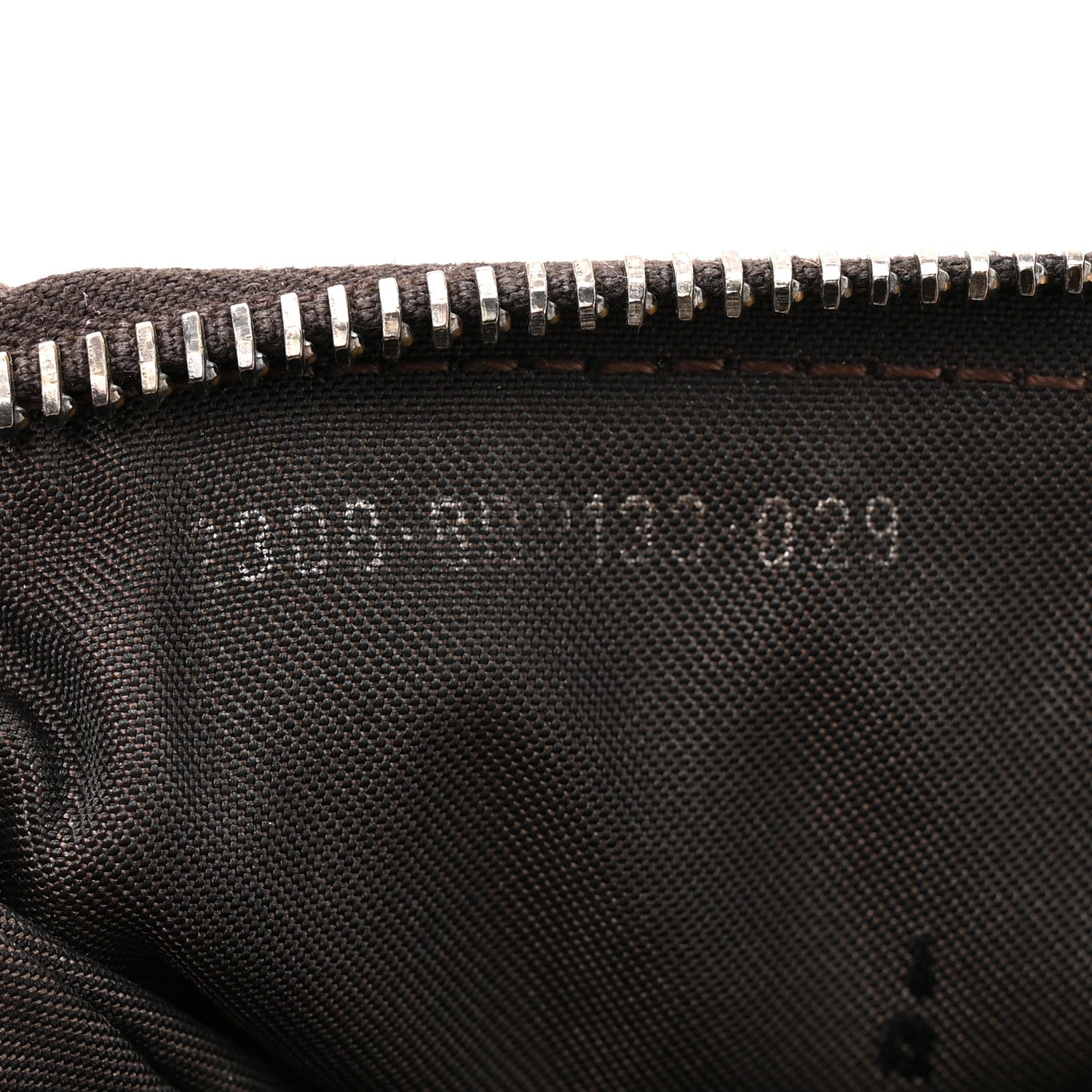 Fendi Zucchino Pochette Dark Brown 7 of 10