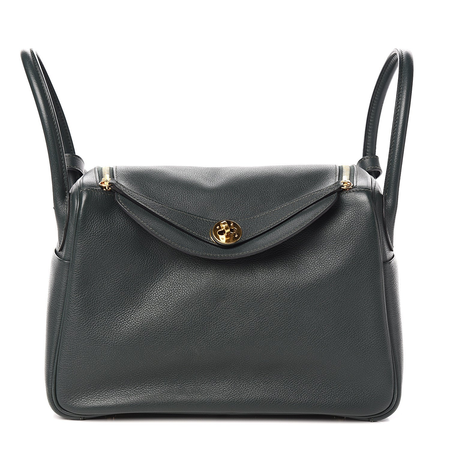 Hermes Evercolor Lindy 30 Vert Titien 1 of 11
