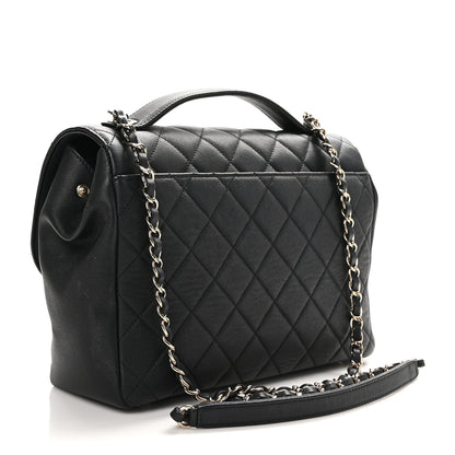 Chanel Caviar Quilted Large Business Affinity Flap Black 3 of 11
