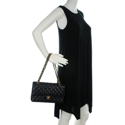 Chanel Caviar Quilted Medium Double Flap Black 2 of 9