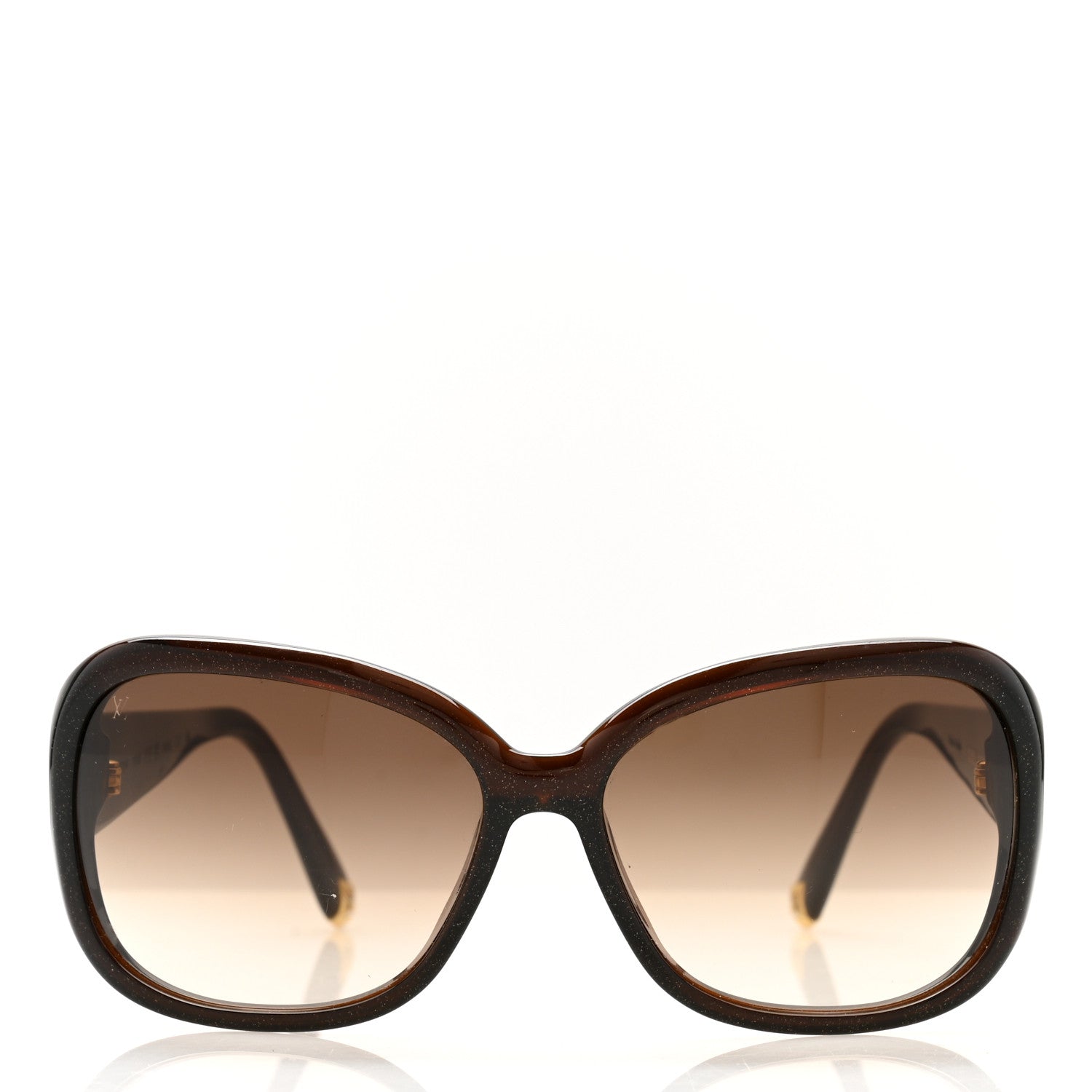 Louis Vuitton Acetate Obsession GM Sunglasses Z0459W Brown Glitter 2 of 7
