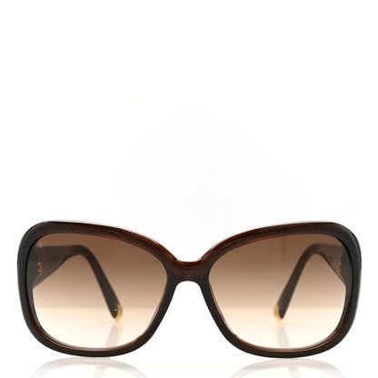 Louis Vuitton Acetate Obsession GM Sunglasses Z0459W Brown Glitter 2 of 7