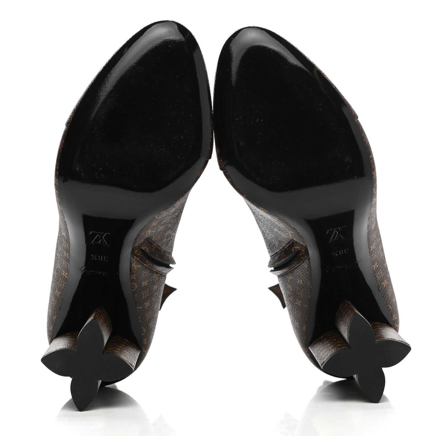 Nano Monogram Silhouette Ankle Boots 38.5