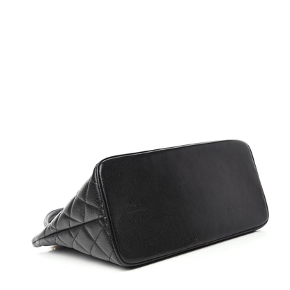 Chanel Caviar Quilted Medallion Tote Black 4 of 10