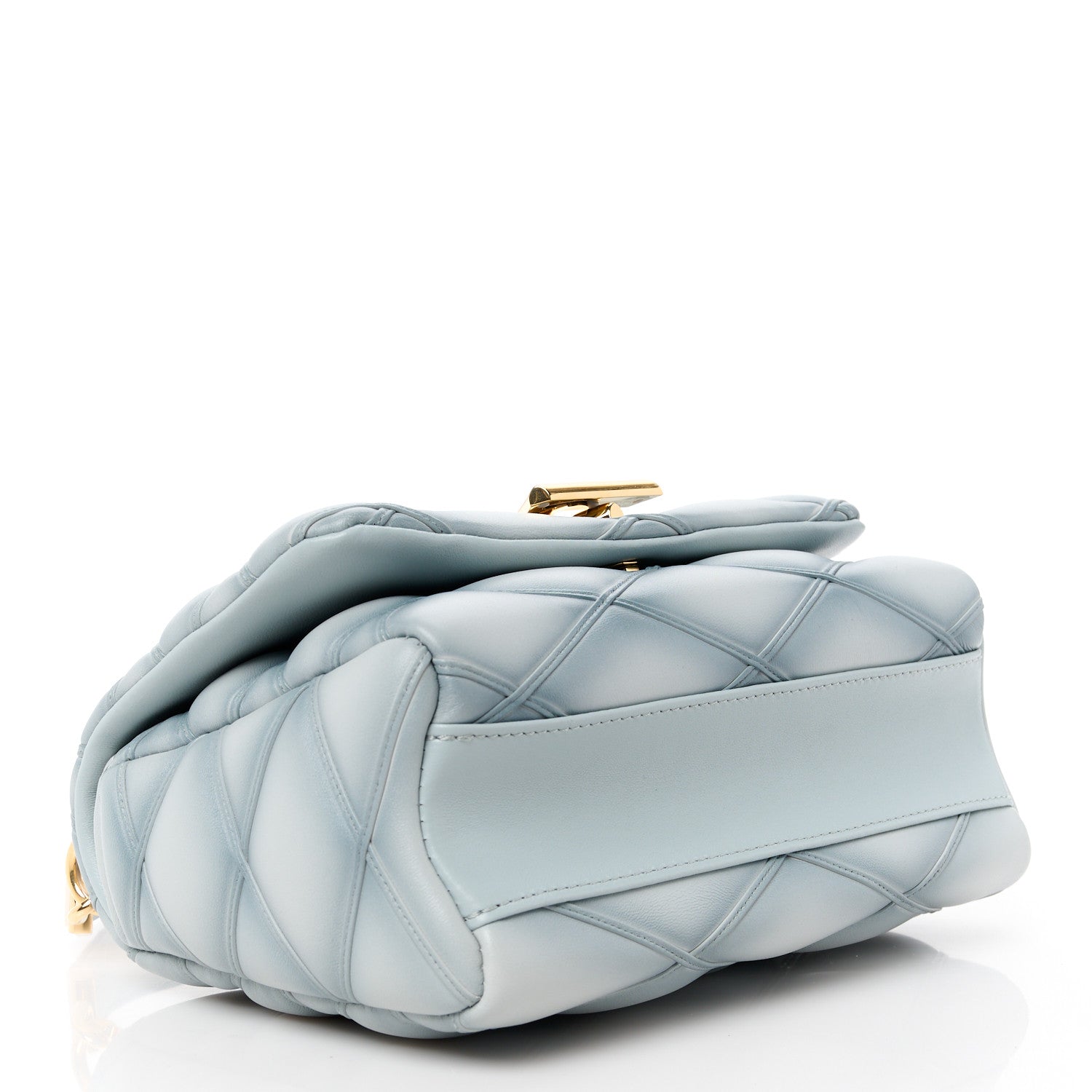 Louis Vuitton Lambskin Malletage GO-14 MM Ecume 5 of 11